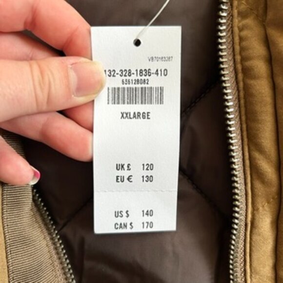 NWT Abercrombie quilted jacket - Picture 4 of 9